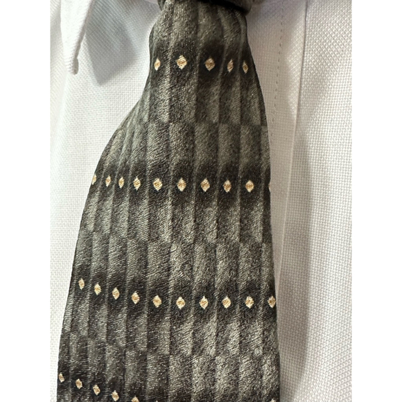 Pierre Cardin Mens Tie‎ Silk Patterned Formal Business Necktie - Picture 3 of 3